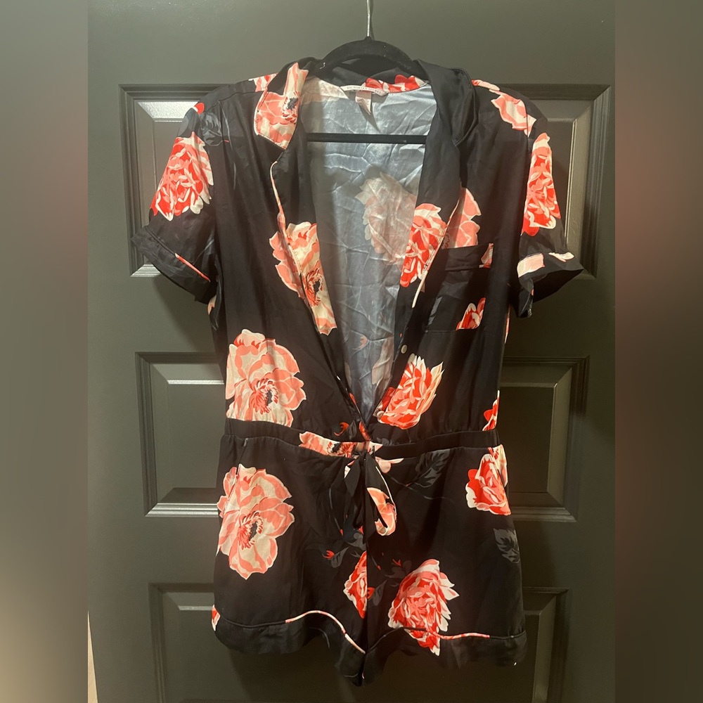Victoria’s Secret silk sleep romper!